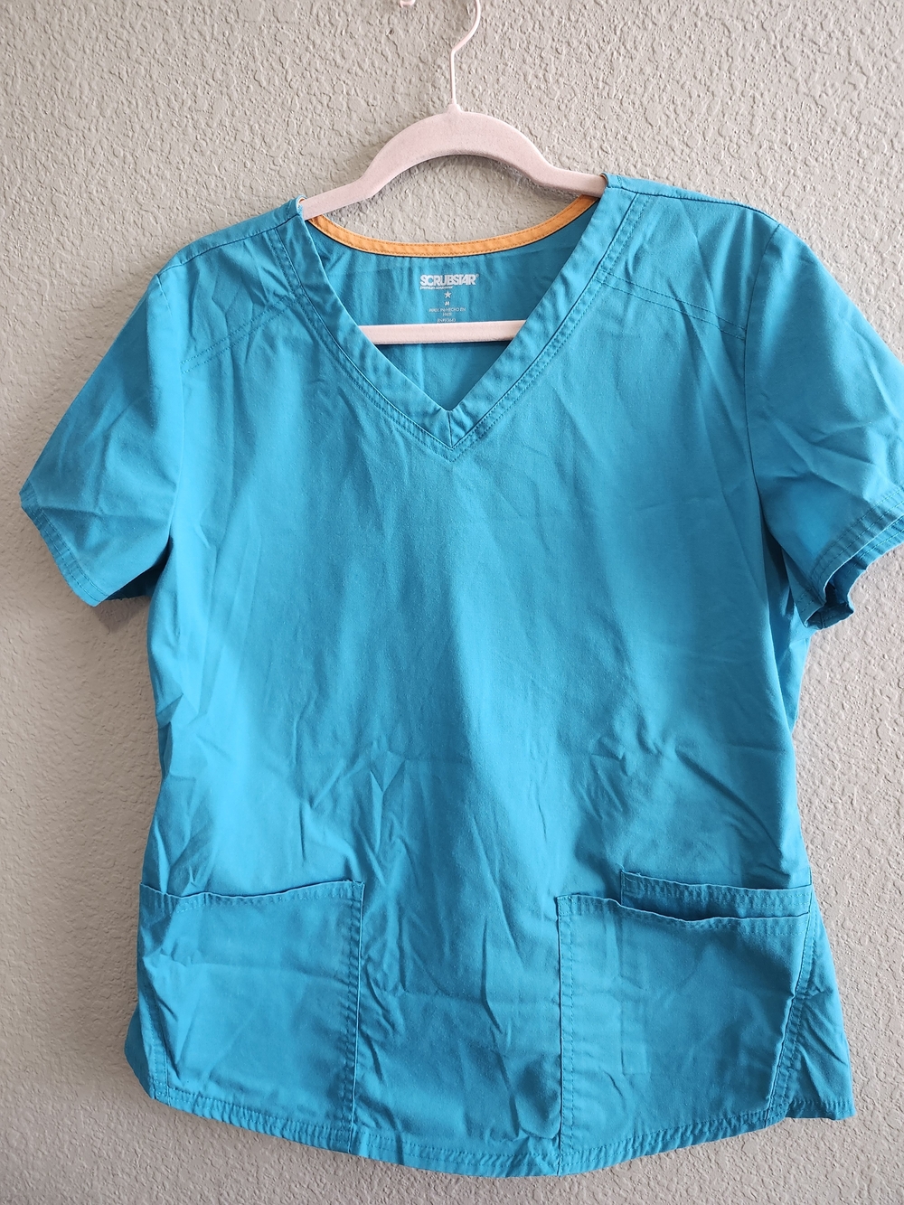 Scrubstar Teal V-Neck Women's Medical Scrub Top